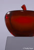 Crystal Red Apple Award with Clear Base [CM189-4]