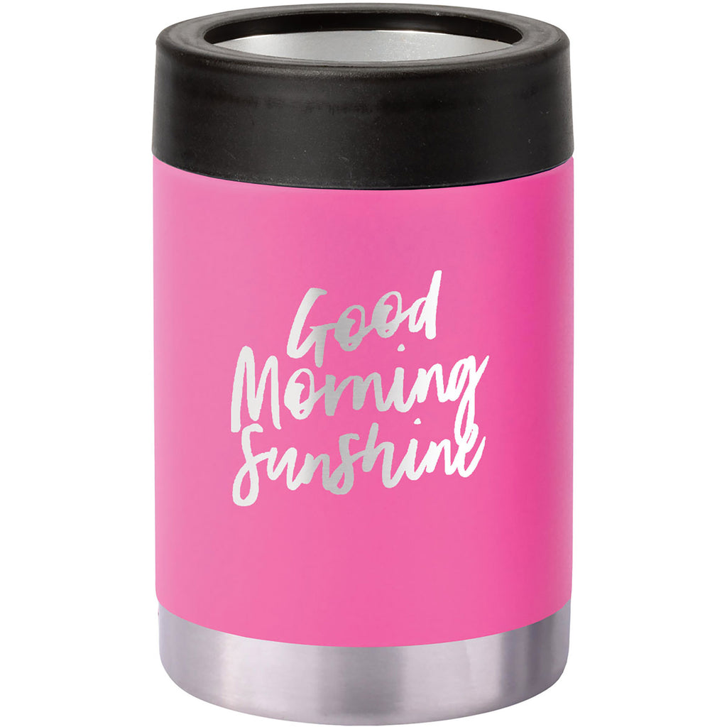 TahoeÂ© Stainless Steel Vacuum Insulated Beverage Holder - Pink [TMLG18-PNK]