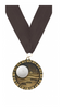 Golf 3D Rubber Graphic Medal [MRFC2-GL]