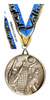 2.5 inch Premium Satin Finish Medal - Volleyball Female [MF92-VBF]
