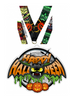 Halloween Bat Colorix-M Acrylic Medal [MACR375-HLWN-BATP-Q]
