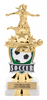 Soccer Shooting Star Sport Riser Trophy [TMSSTR14-SC]