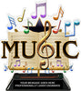 Music Colorix-T Acrylic Trophy [TACR6-MC-Q]