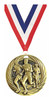 Cross Country Running Male 2.75 inch Blade 3D Diecast Medal [MBD2-CCM]