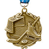 1.75 inch Hockey Wreath Medal [MP18-HK-G]