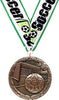Soccer M2CX Medal- Bronze [M2CX-SC-B]