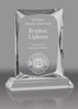 Crystal Beveled Rectangle Award - 6.25 inch [CPRM-6-X]