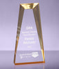 Gold Skyscraper Acrylic Award - 10 inch [APSKY-10-GLD]