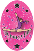 Gymnastics- Female Split Oval Insert [OV-1794]