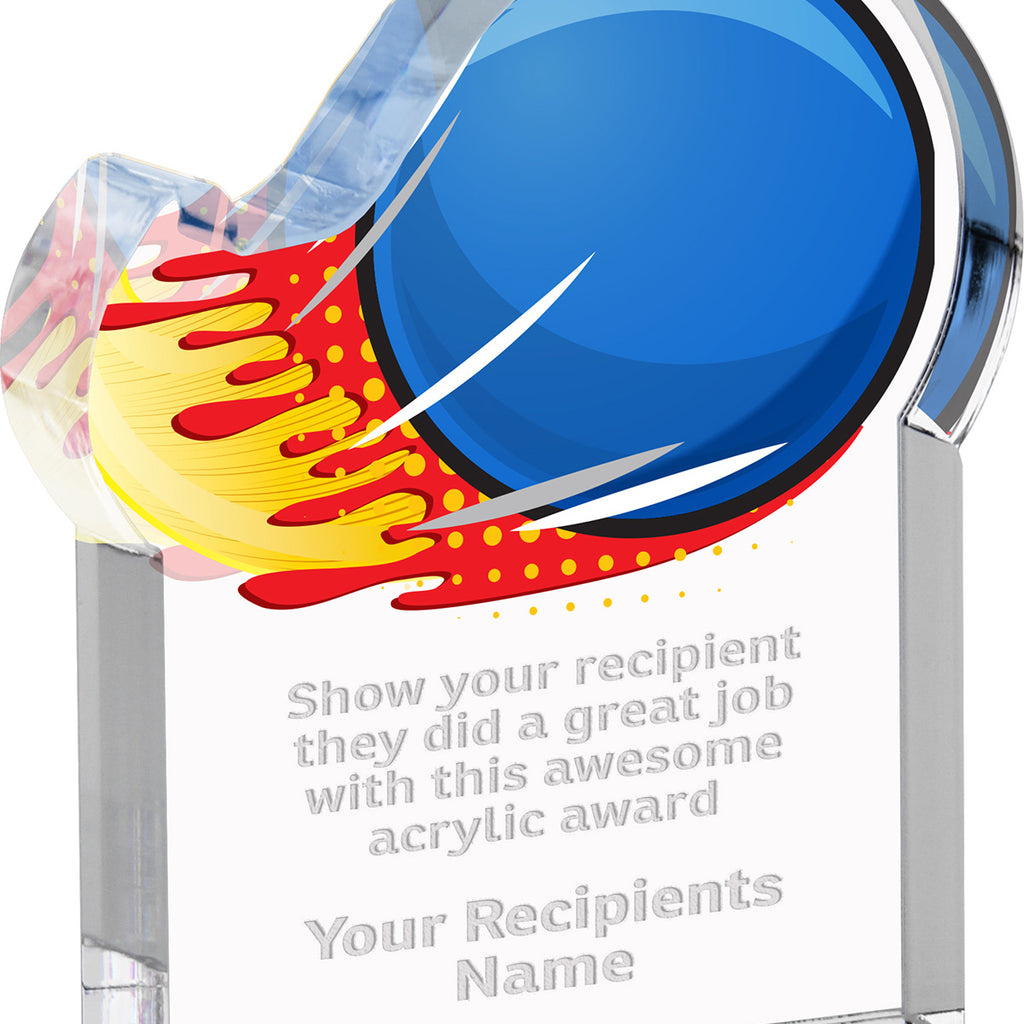 Handball US Splatters Acrylic Awards