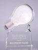 Bright Idea Lightbulb Acrylic Award - White [ATLT-WHT]