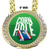 Cornhole 6 inch Presidential Metal Champ Chain [CCSPR-CRNHL]