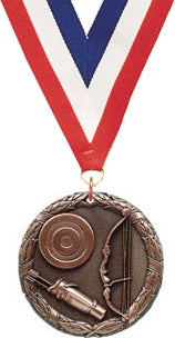 Archery M2CX Medal- Bronze [M2CX-AY-B]