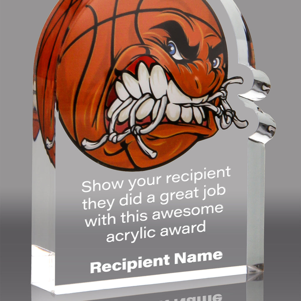 Basketball Krunch Acrylic Awards