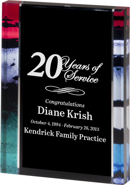 Stained Glass Premium Series Acrylic Award [AT70-46]