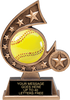 Softball Comet Resin Trophies [RCOM5-SB]