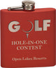 Stainless Steel Flask- Matte Red Finish [FLSKJ-MRED]