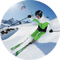 Skiing - Male Insert [TD-3890]