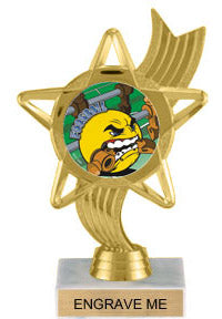 Banner Star Color Insert Trophy [Ti-J27]