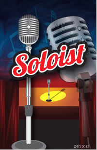 Music- Soloist Plaque Insert [BBP-2113]