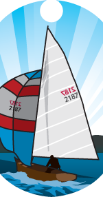 Sailing Dog Tag Insert [DT-1465]