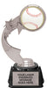 Baseball Twistar Trophy- Silver [TWST7-BS-S]