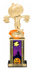 Halloween Haunted House Diamond Riser Rectangle Column Trophy- 11 inch [TDRSQ11STK-HH]