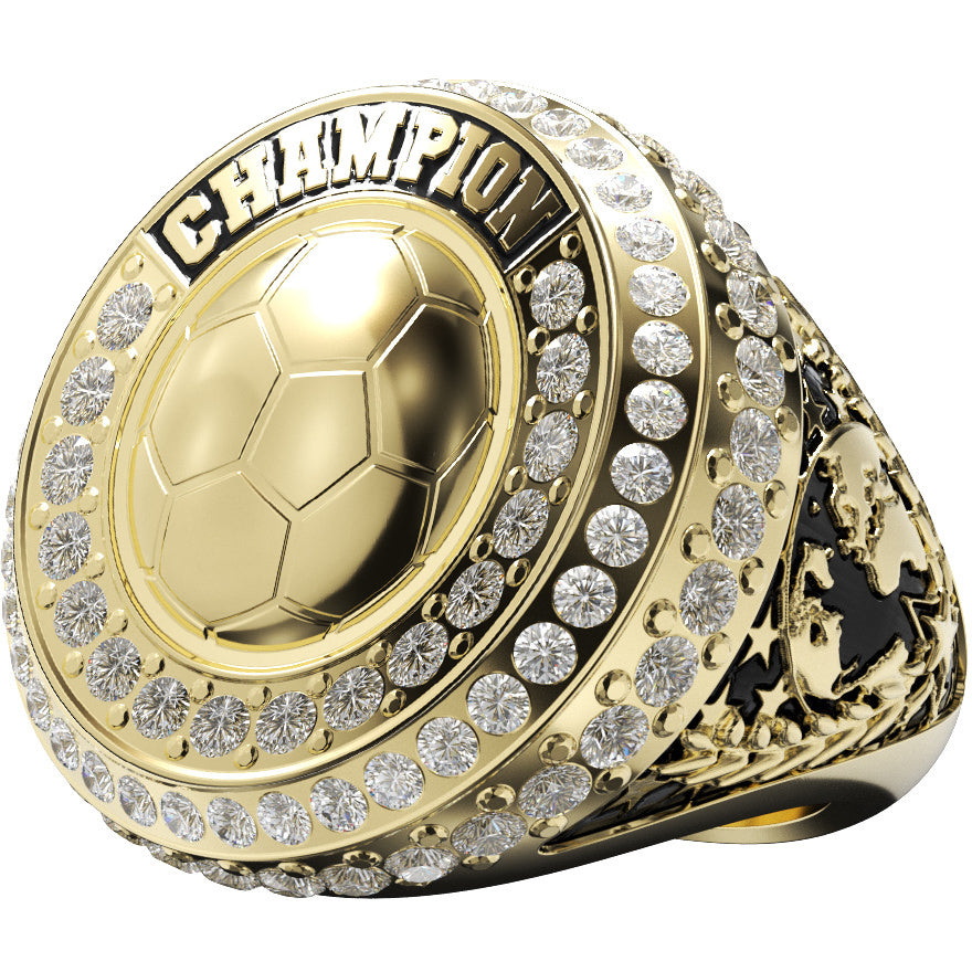 Soccer World Class Champion Ring - Gold [RSWCG-SC-CMHP-G]