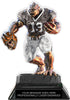 Beast Football Choose Your Number Acrylic Trophy - 7 inch Grey [TACR7-BST-FB-GRY-Q]