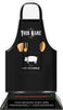 Cooking Apron Colorix-T Acrylic Trophy - Black [TACR7-JSY-COOK-BLK-Q]