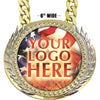6 inch Custom Presidential Metal Champ Chain [CXCSPR]