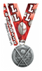 Baseball 1.75 inch Blade 3D Diecast Medal [MBD1-BS]