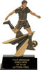 Soccer Male Star Power Resin Trophy - 7