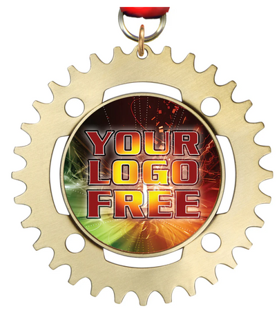 Custom Sprocket Insert Medal A2 [MXCY3A2]