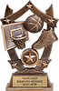 Basketball Arch Resin Trophy - 6.25