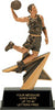 Basketball Male Star Power Resin Trophy - 7