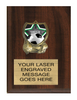 Soccer Sport Shield Plaque [PSHLD57-SC-5-x-7]