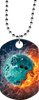 Bowling Monster Dog Tag [DTXL-BW]