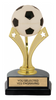 Soccer Triple Star Pedestal Trophy [TSTR6-SC]
