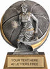 Basketball Round 3D Sport Resin Trophy - Female [RSR5-BKF]