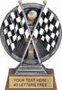 Racing Round 3D Sport Resin Trophy - 5
