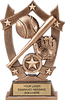 Baseball Arch Resin Trophy - 6.25