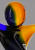 Abstract Victory Art Glass Award - 7.75 inch [AGJ1]