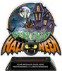 Halloween Bat Costume Contest Colorix-T Acrylic Trophy - 6.25 inch [TACR6-HLWN-BAT-COCO-Q]