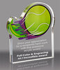 Tennis Splatters Acrylic Award- 3x4 inch [ASLM-34-TN-Q]