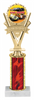 Five-Star Victory Color Insert Trophy w/ Column [Ti10-J57]