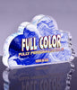 1 inch Thick Acrylic Cloud Award - 6 inch Color [ACLD6-FC-Q]