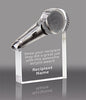 Microphone Acrylic Award- 3x4 inch [AMIC-4-Q]