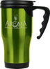 14 oz Laserable Travel Mug- Green [JCTM14-064]