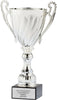 Diamond Riser Twist Silver Metal Cup- 15.5 inch [CMPDR62-15]